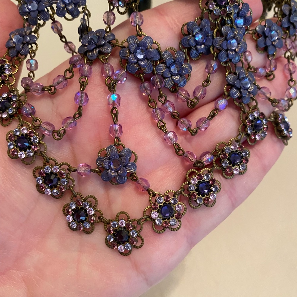 Michal Negrin Swarovski Crystal Head Wrap/Cap - Picture 9 of 14